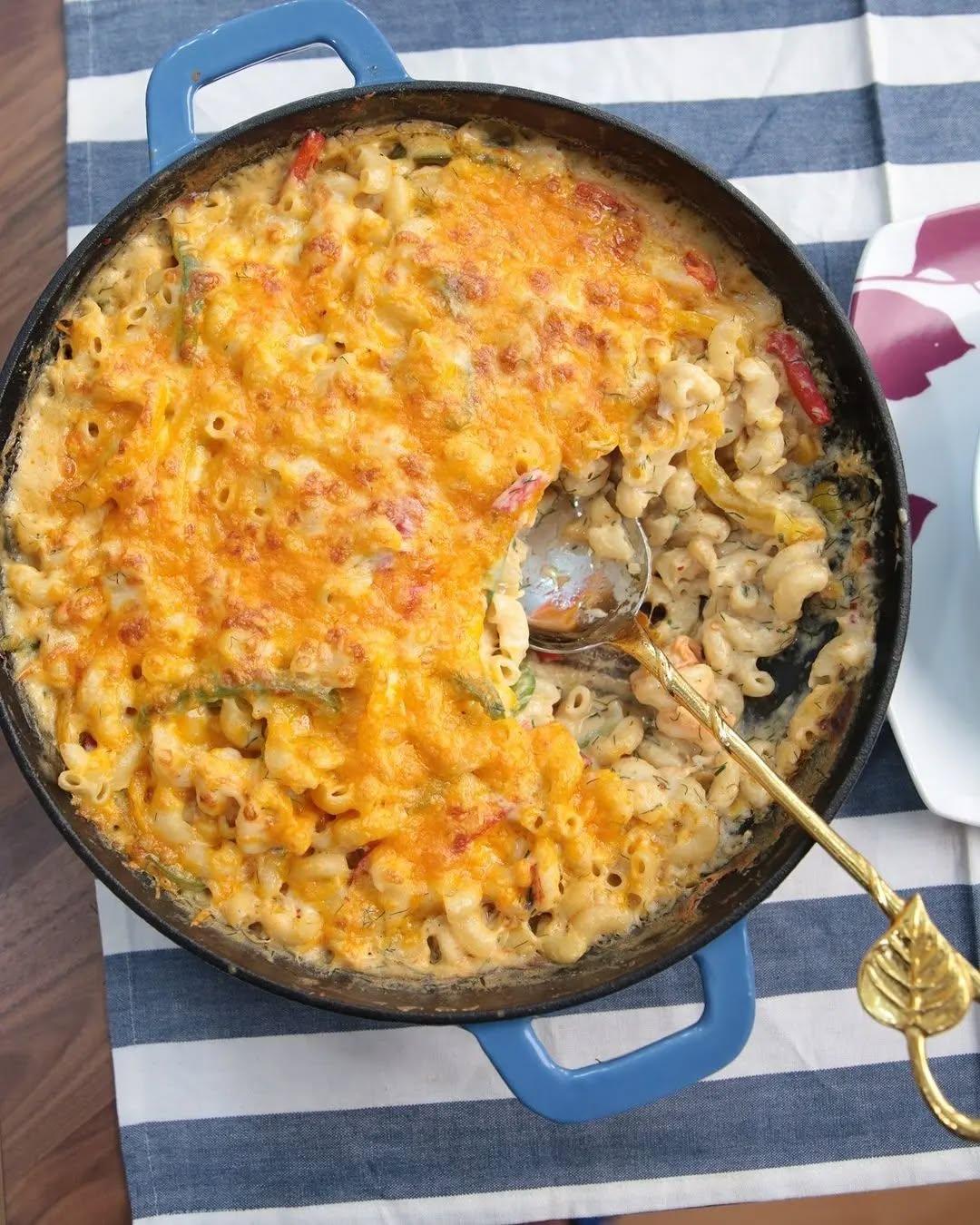 Baked Shrimp Pasta Casserole