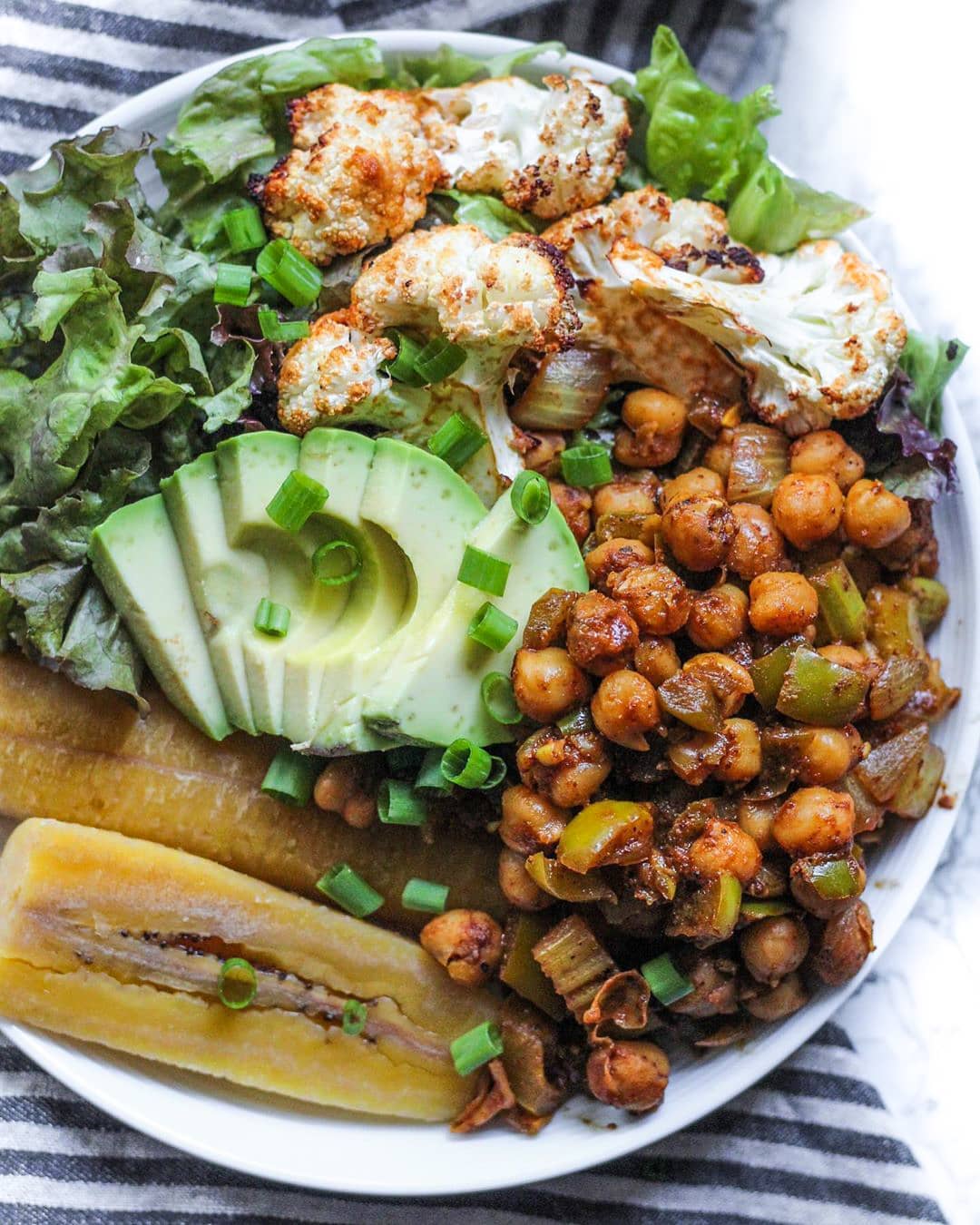Mustard and Chili Chickpeas