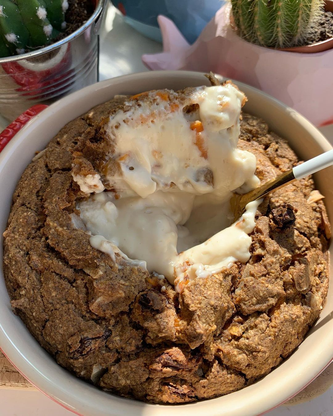Vegan Carrot Oat Breakfast Cake