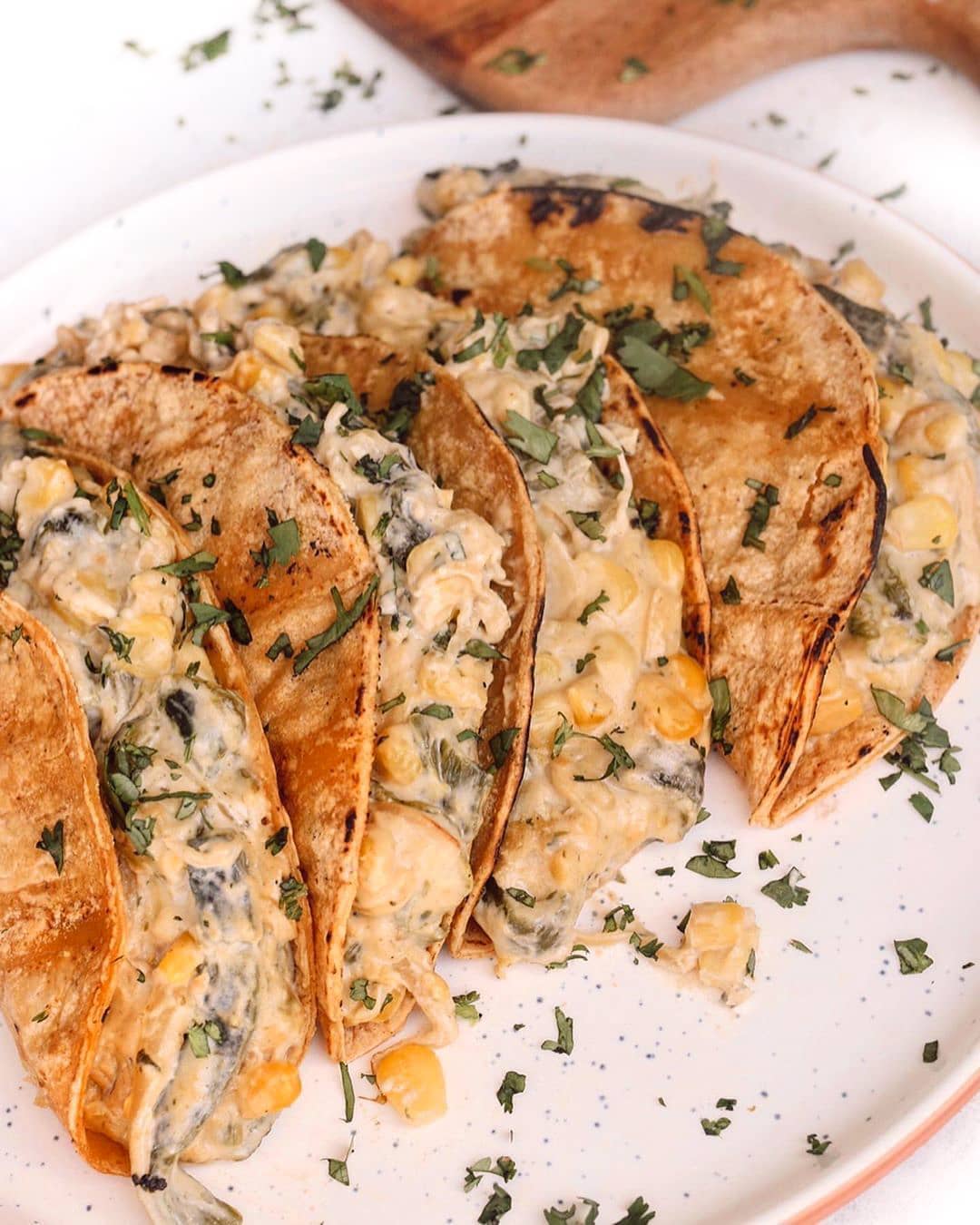 Vegan Rajas Con Crema