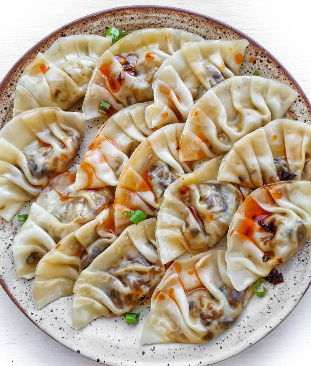 Fresh Steamed Vegetable Dumplings