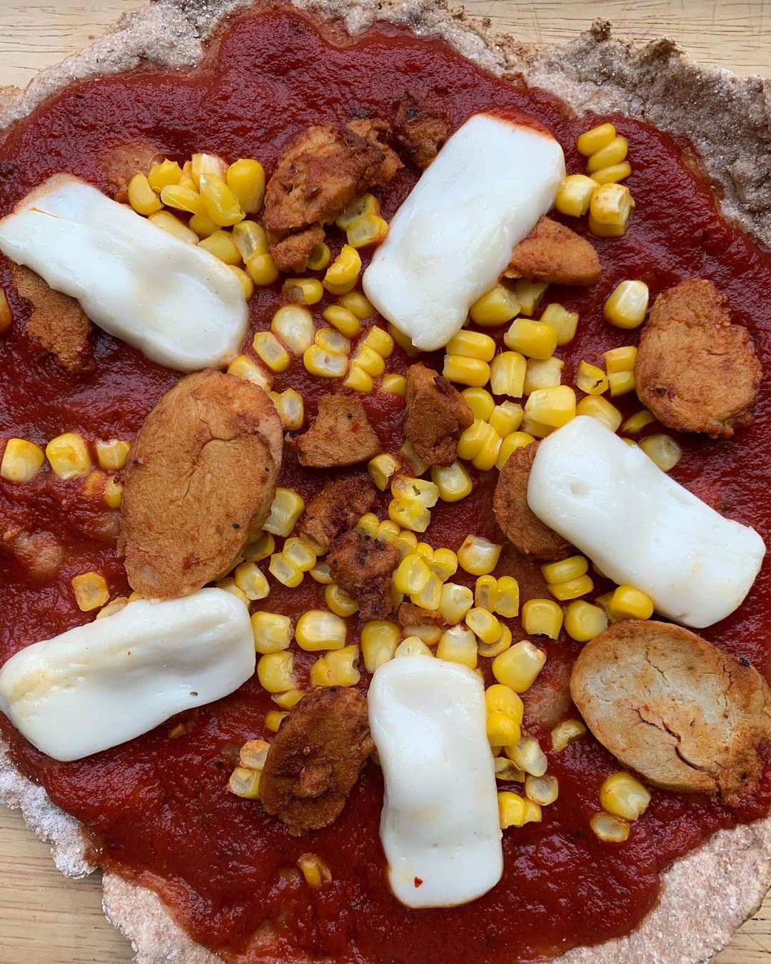 2-Ingredient 10-Minute Vegan Pizza