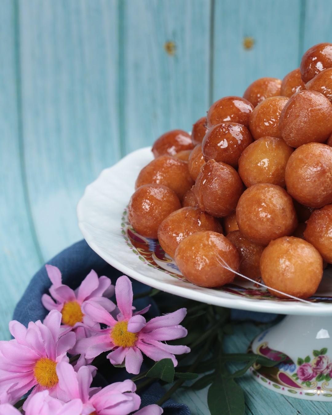 Honey-Sweetened Milk Loukoumades