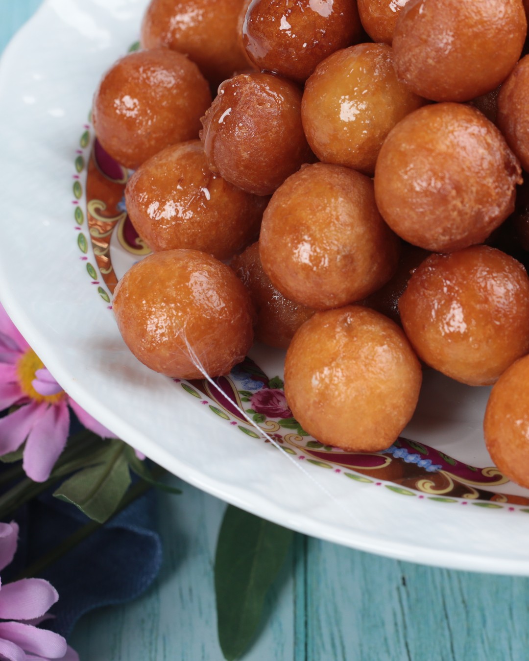 Honey-Sweetened Milk Loukoumades