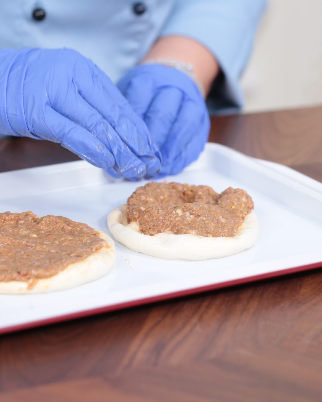 Arabic Spiced Meat Flatbread