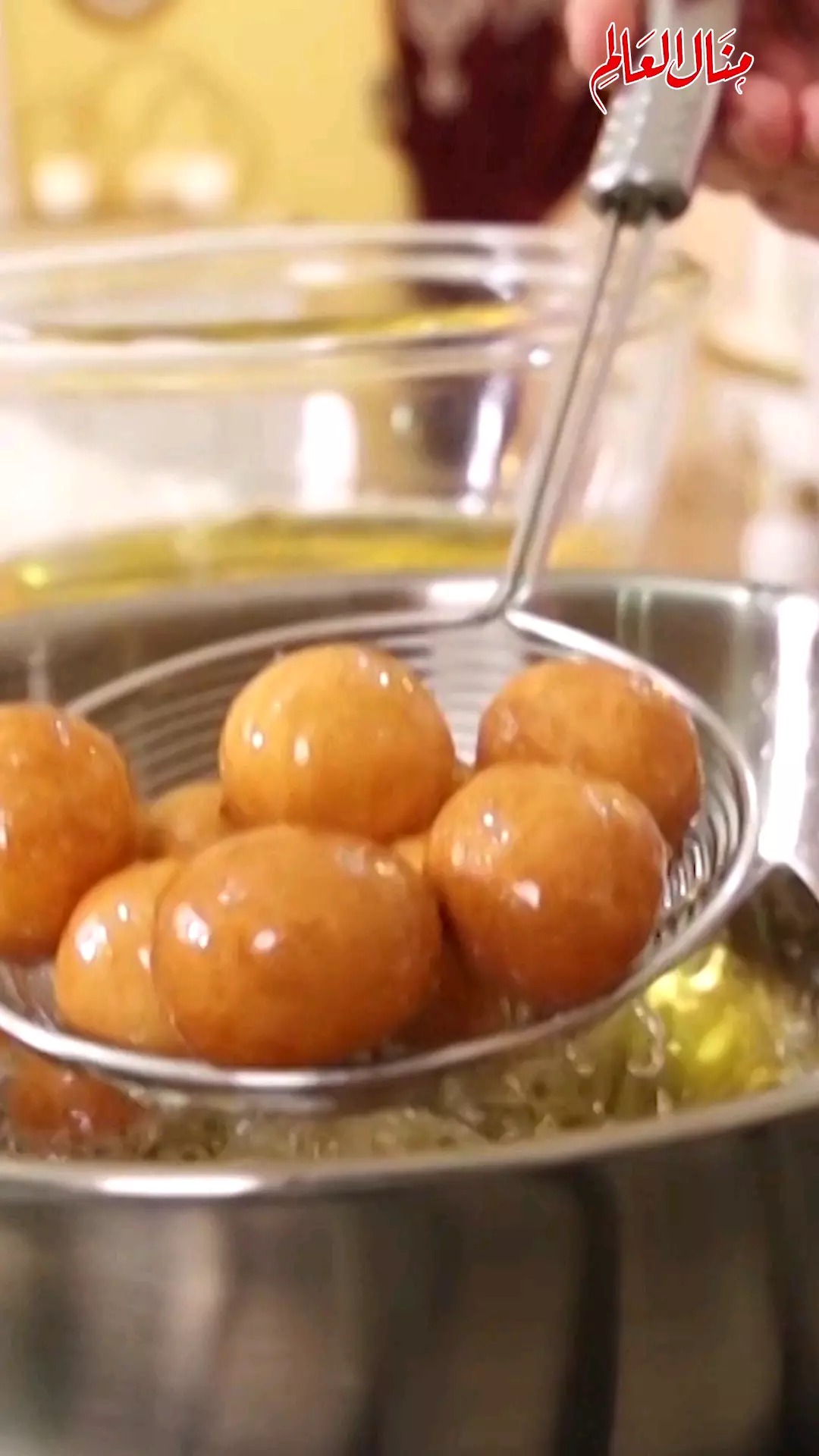 Loukoumades Fried Dough Balls in Syrup