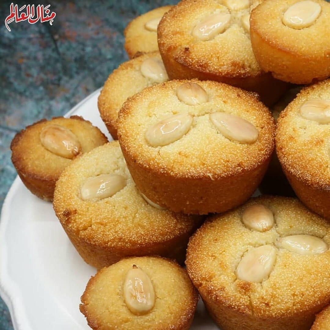 Basbousa with Ashta Filling