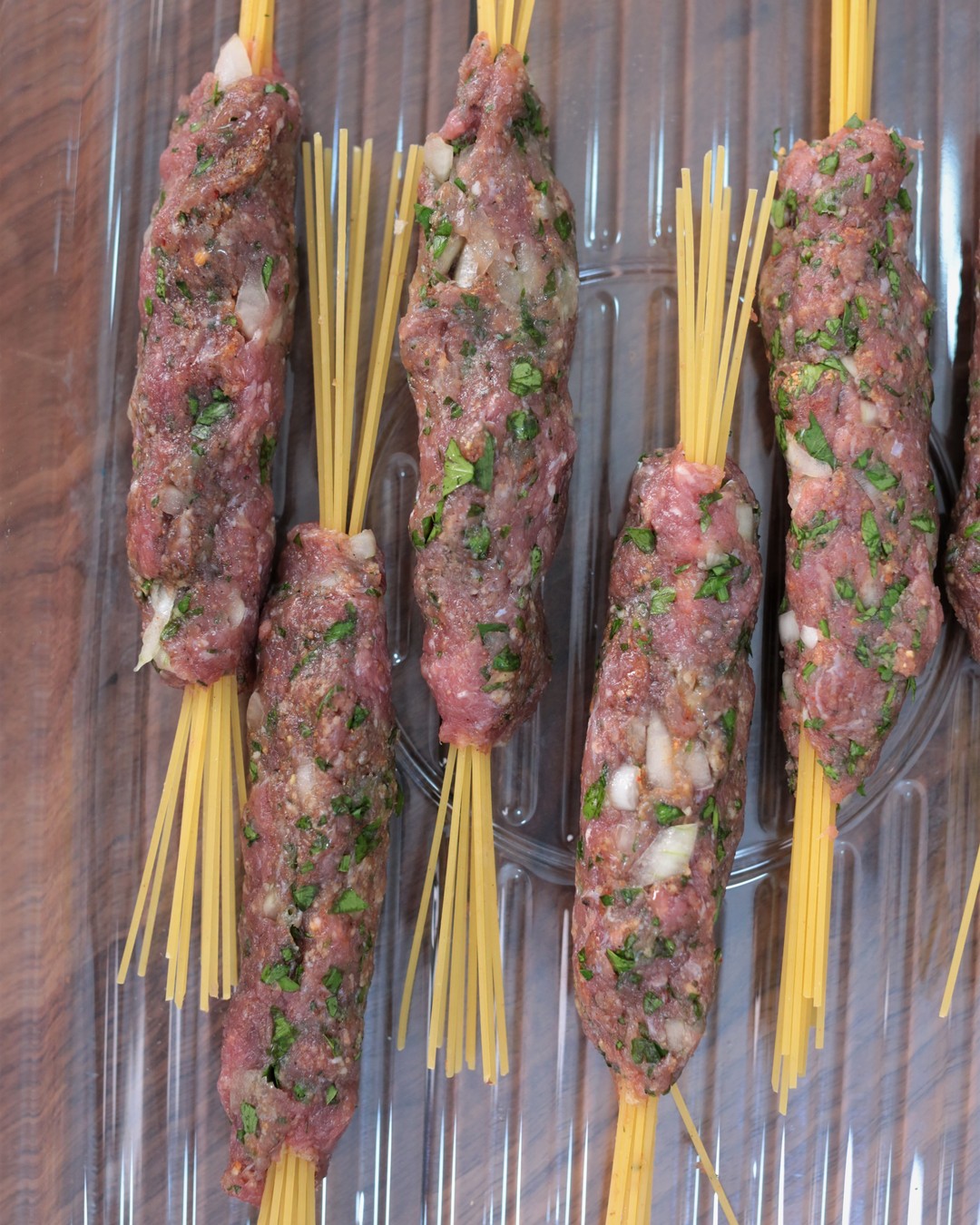 Baked Spaghetti Kebab