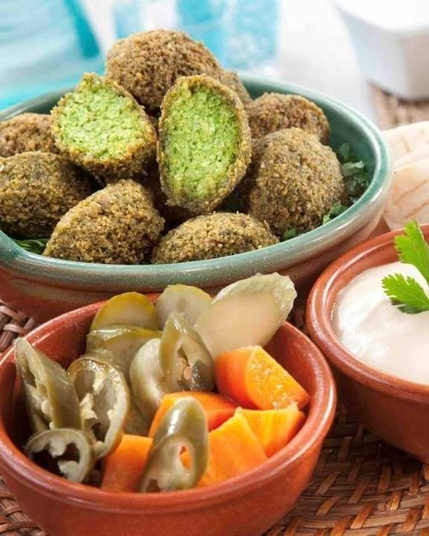 Traditional Middle Eastern Falafel