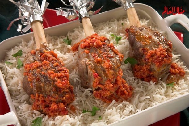 Lamb Fatteh with Rice and Spices
