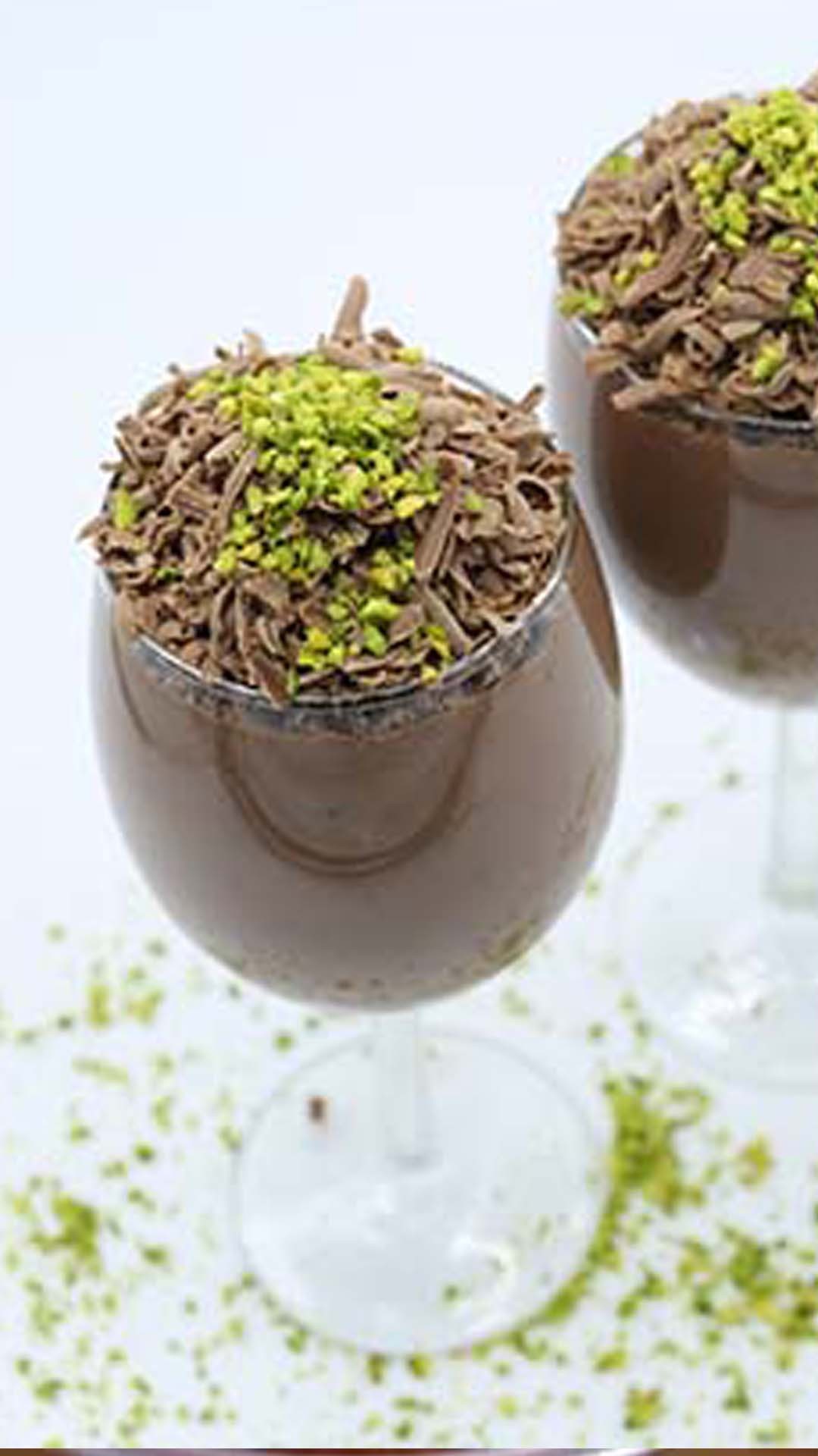 Chocolate Rice Pudding with Mastic