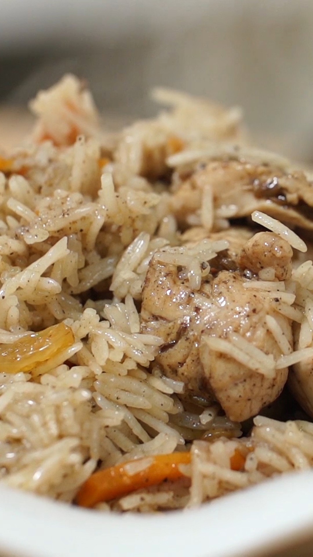 Smoked Basmati Rice with Chicken
