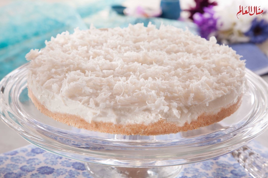 No-Bake Coconut Cheesecake
