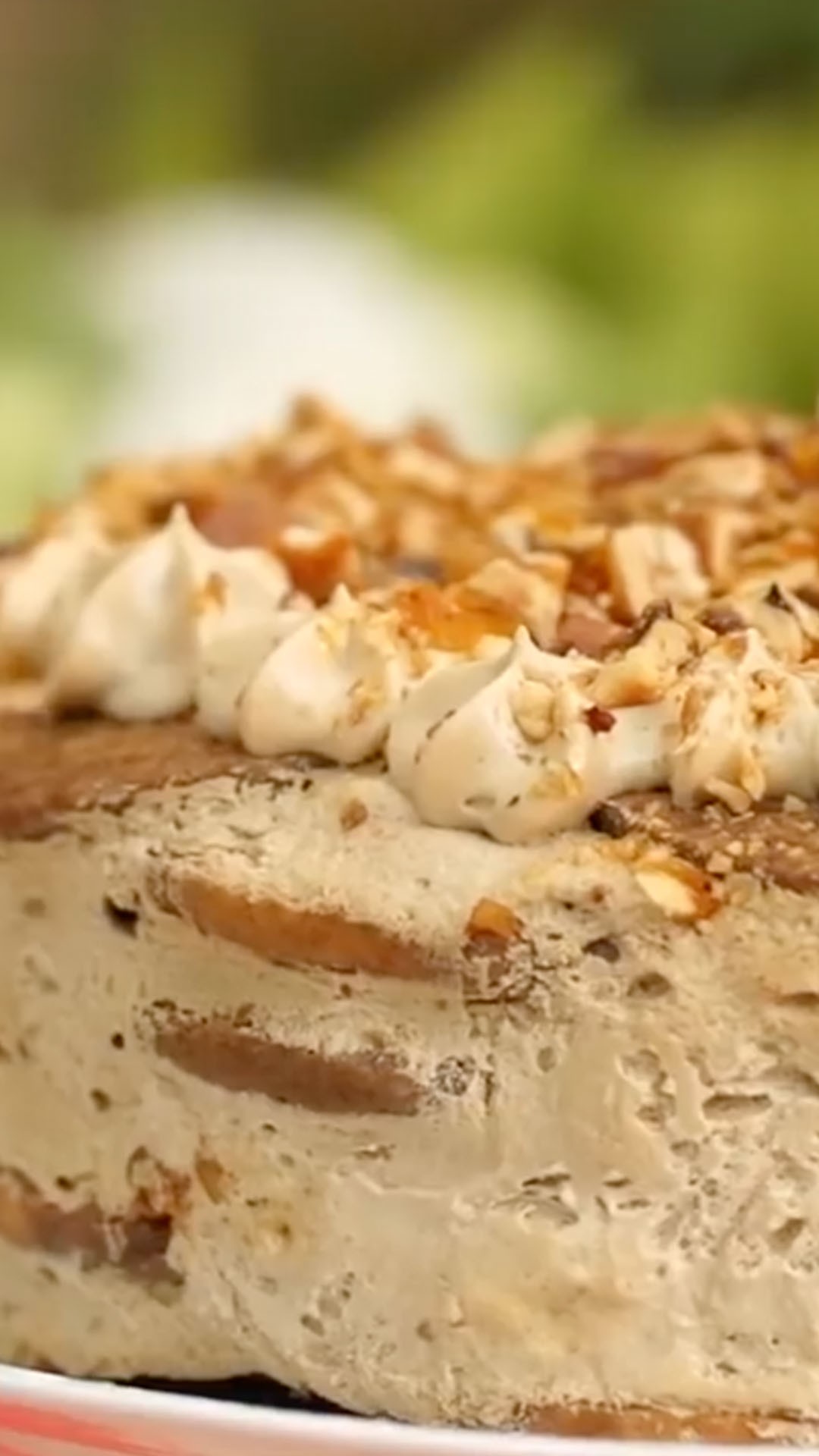 Hazelnut Coffee Layered Dessert