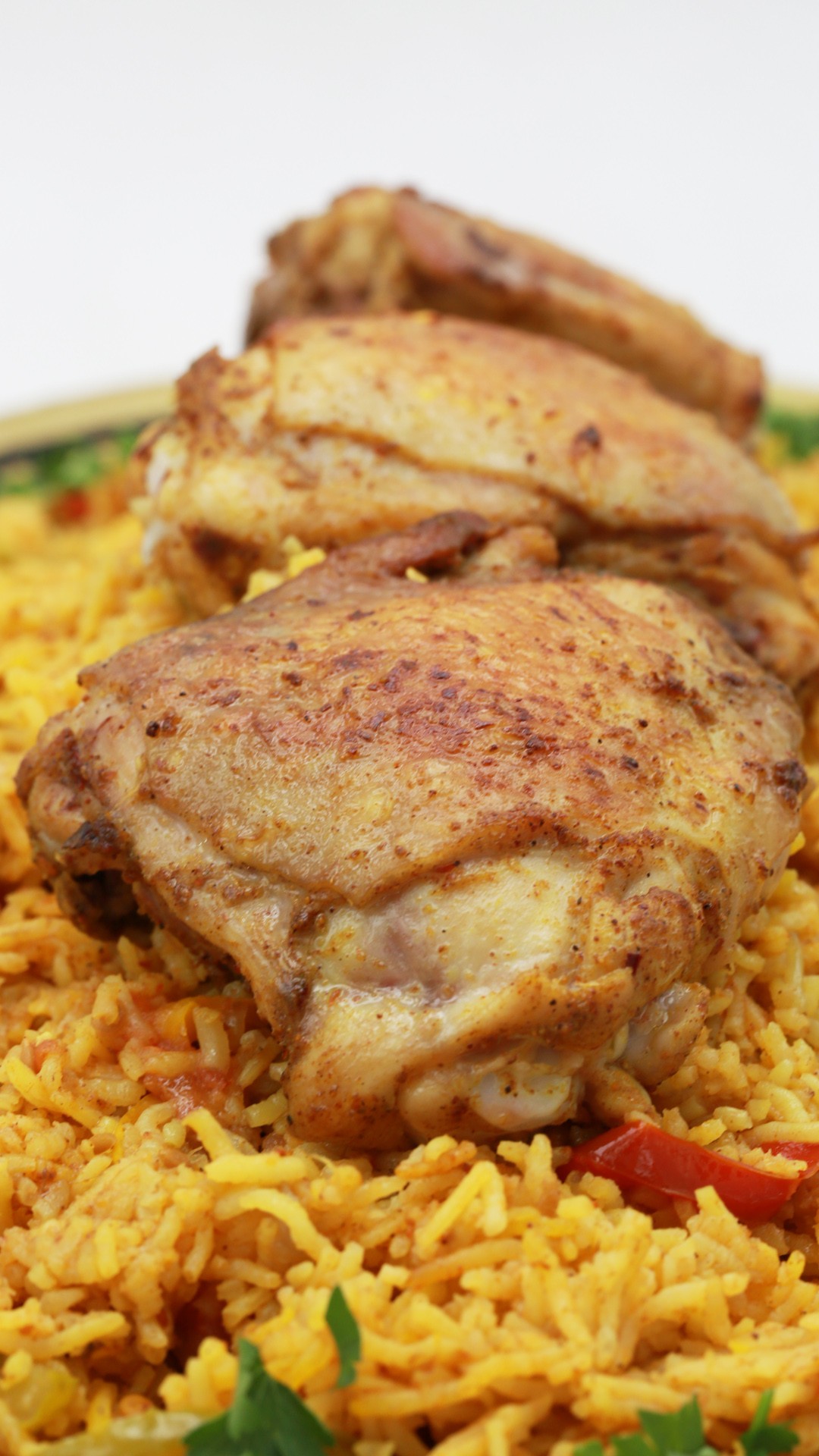 Spiced Chicken and Basmati Rice