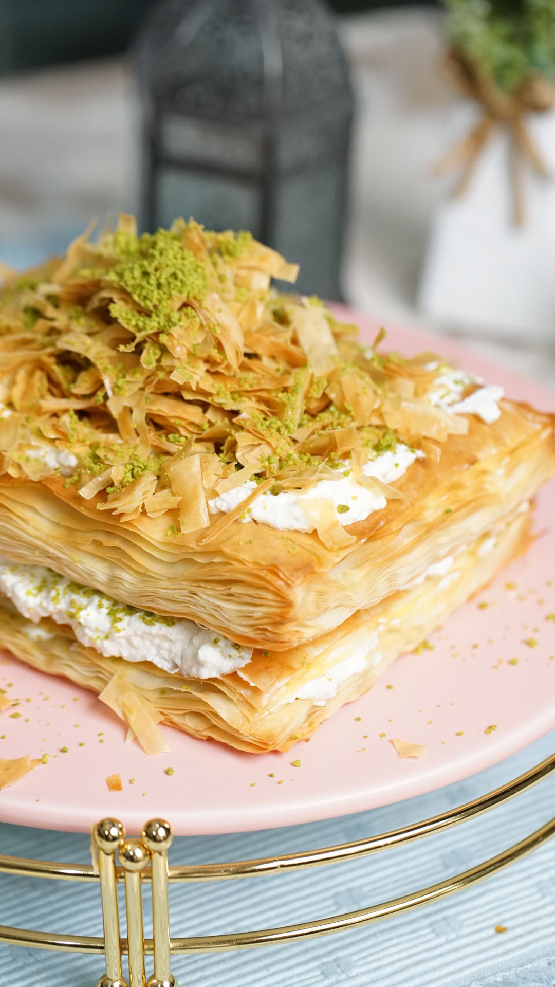 Baklava Cream Torte
