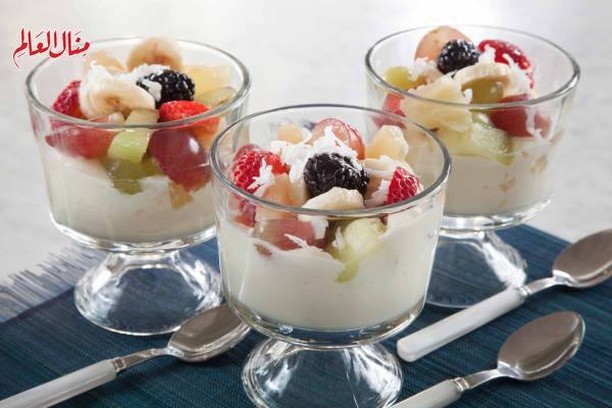 Refreshing Creamy Fruit Salad