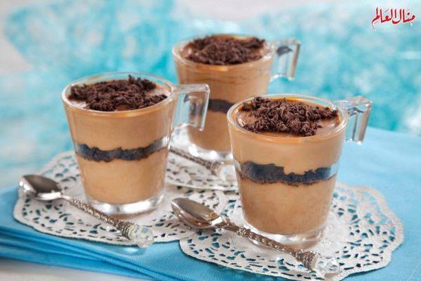 Coffee and Chocolate Dessert