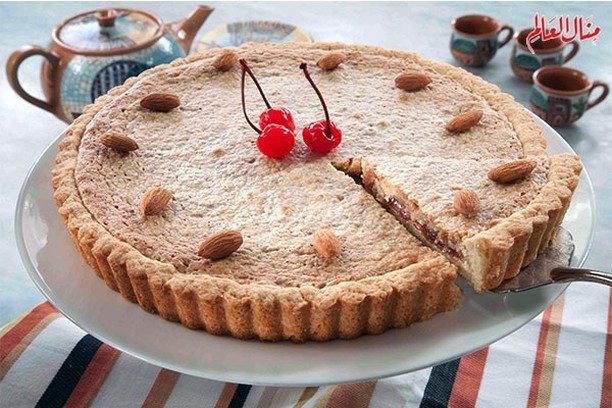 Cherry Tart with Almond Filling