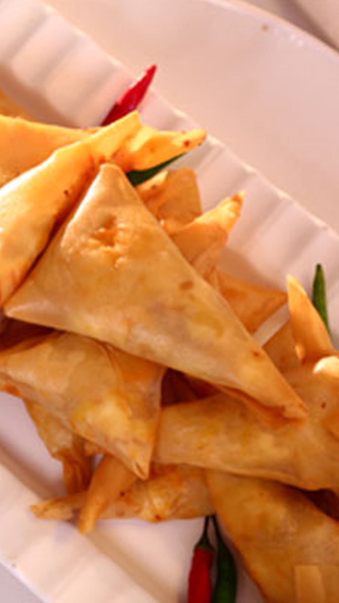 Fried Egg and Potato Stuffed Pastry Cones