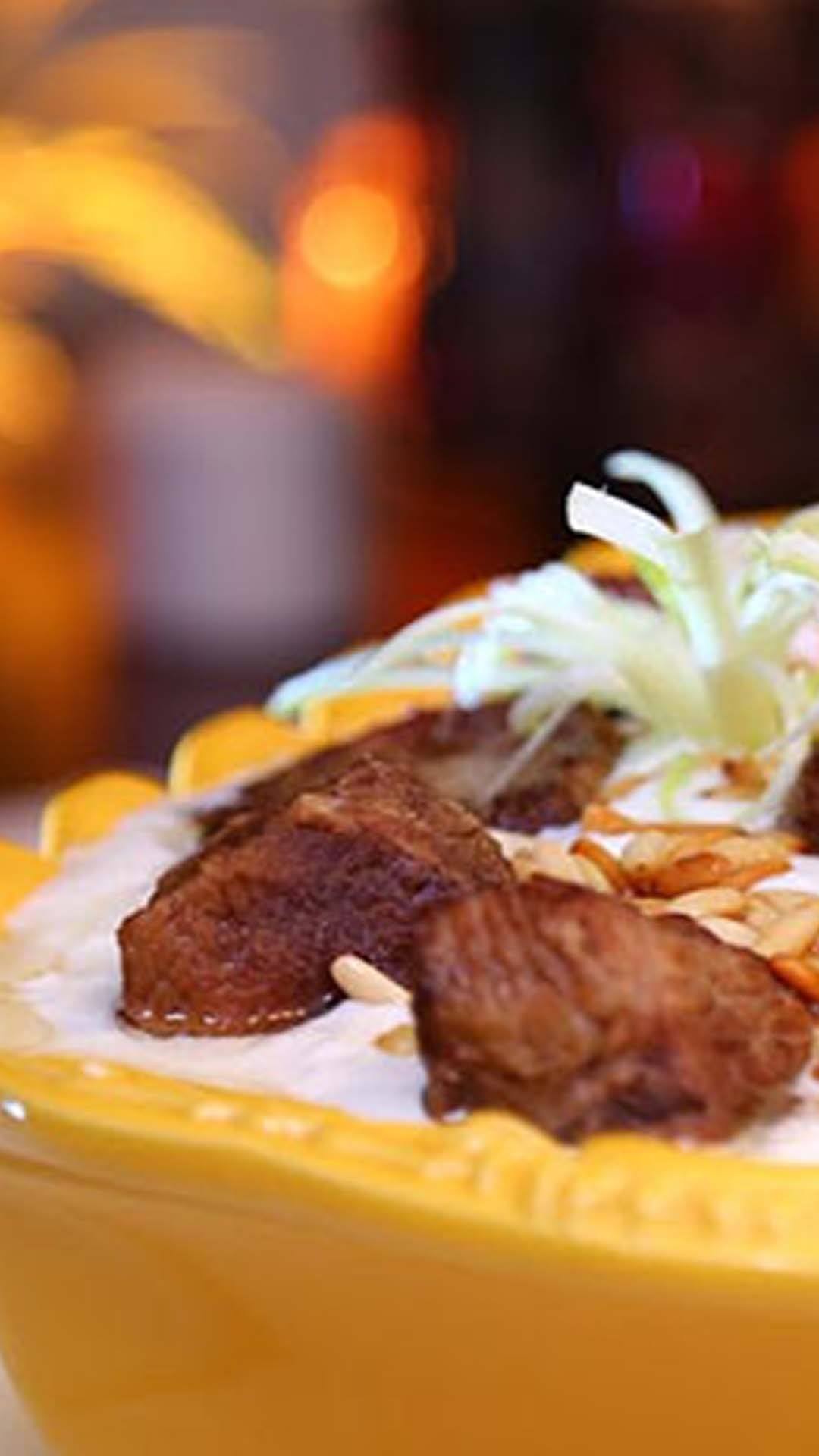 Lamb Fatteh with Yogurt and Rice