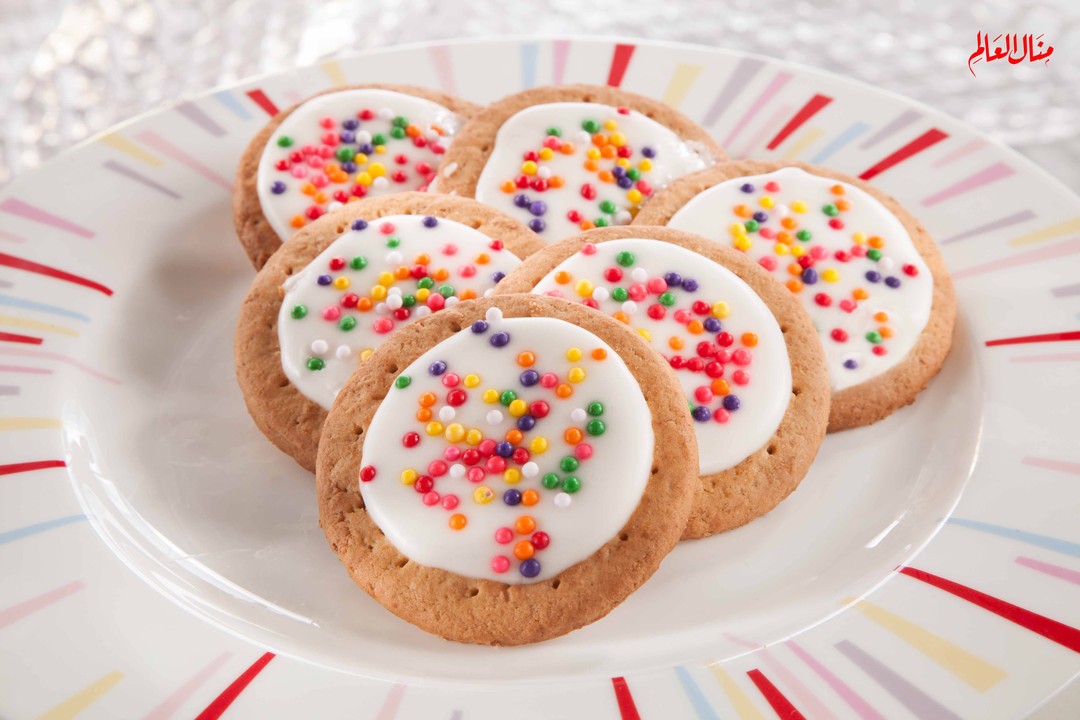 Digestive Biscuits with Sugar Sauce