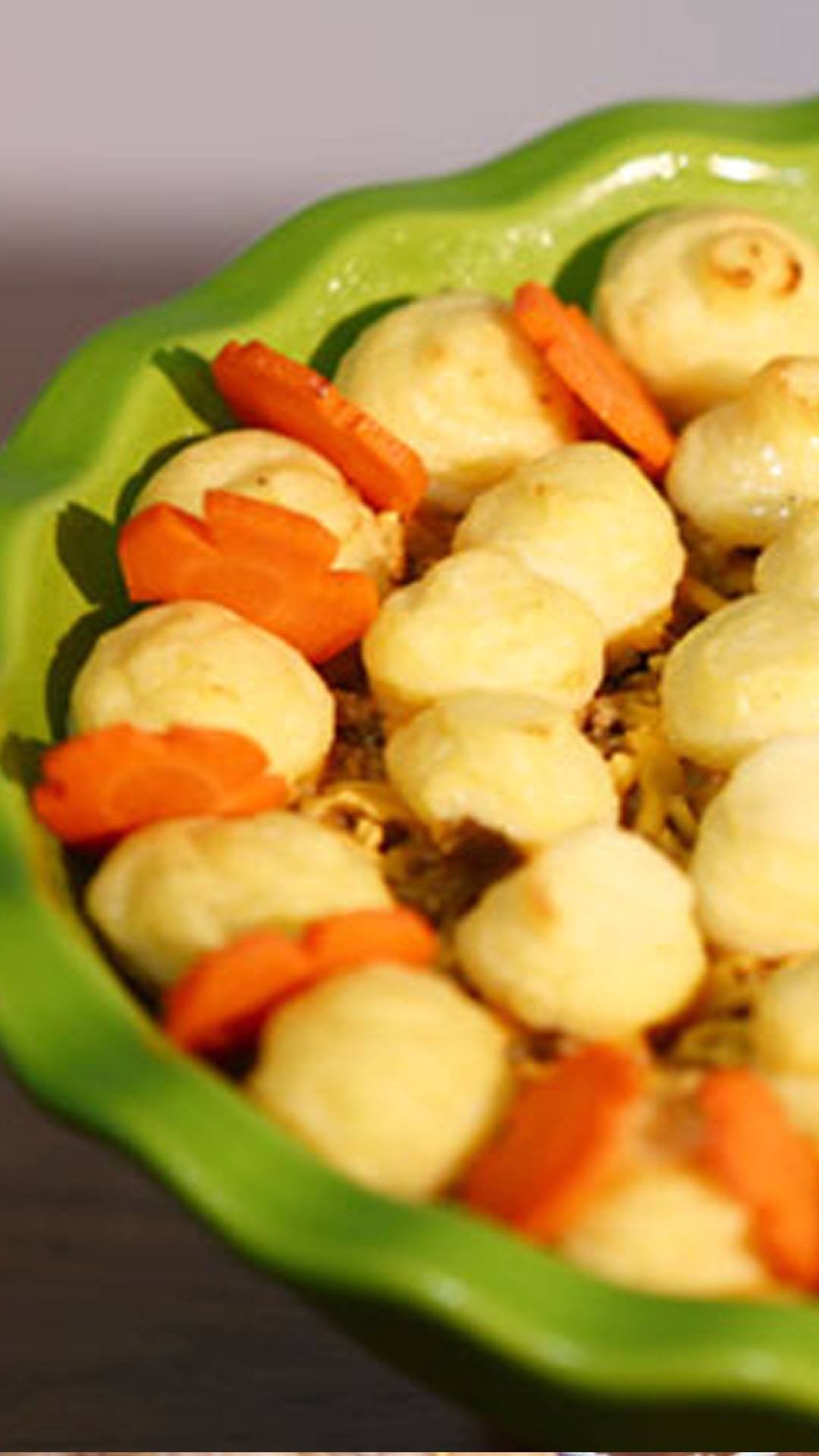 Spiced Ground Meat and Potato Casserole