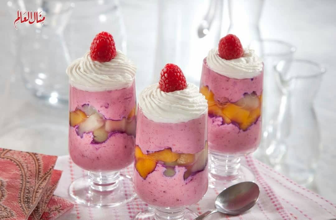 Strawberry and Fruit Mousse