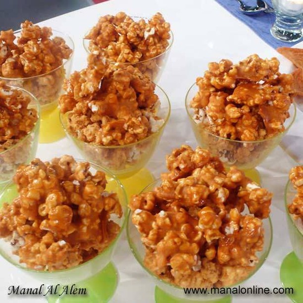 Sweet and Crunchy Caramel Popcorn