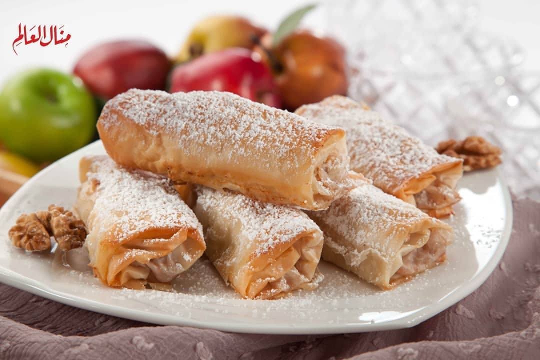 Baked Apple and Nut Baklava