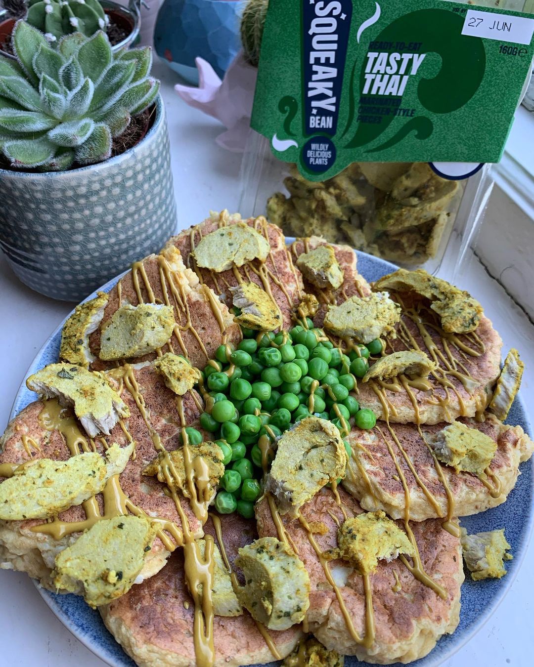 Thai Spiced Cauliflower Pancakes