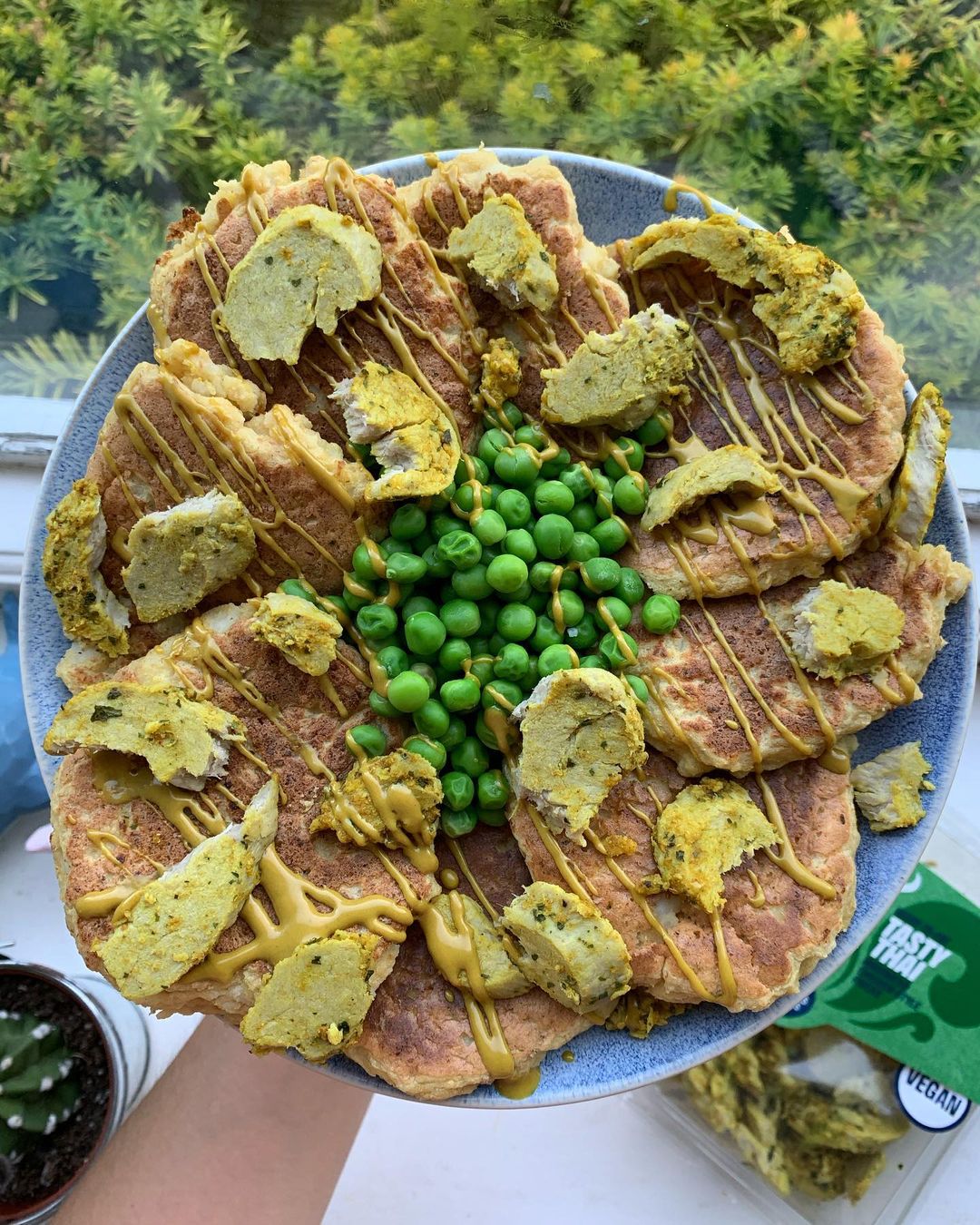 Thai Spiced Cauliflower Pancakes