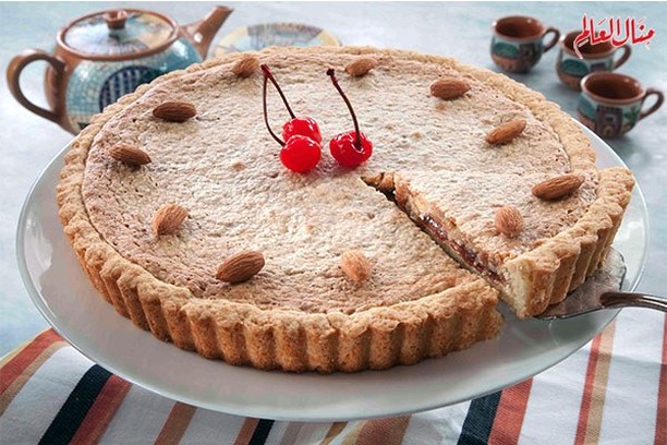 Cherry Tart with Almond Filling