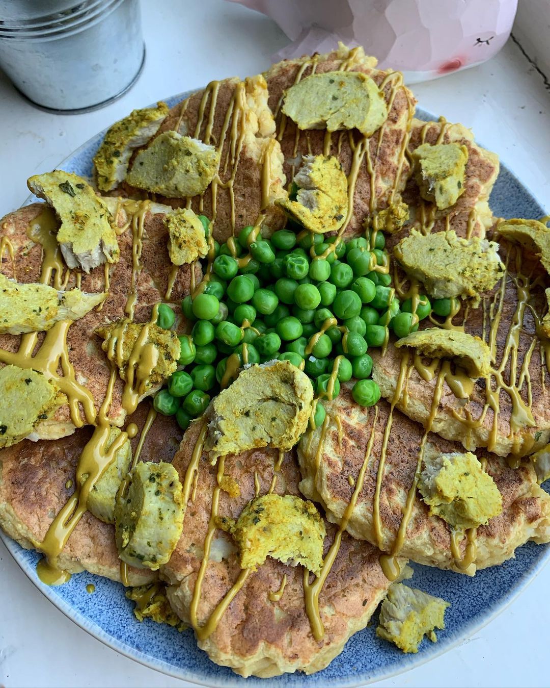 Thai Spiced Cauliflower Pancakes