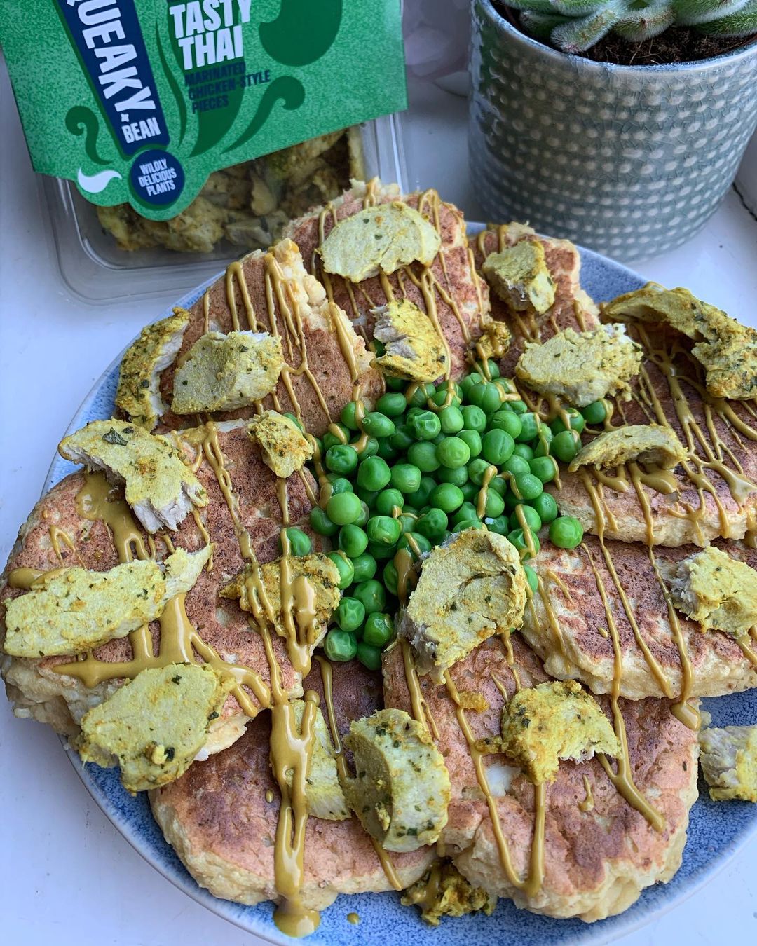 Thai Spiced Cauliflower Pancakes