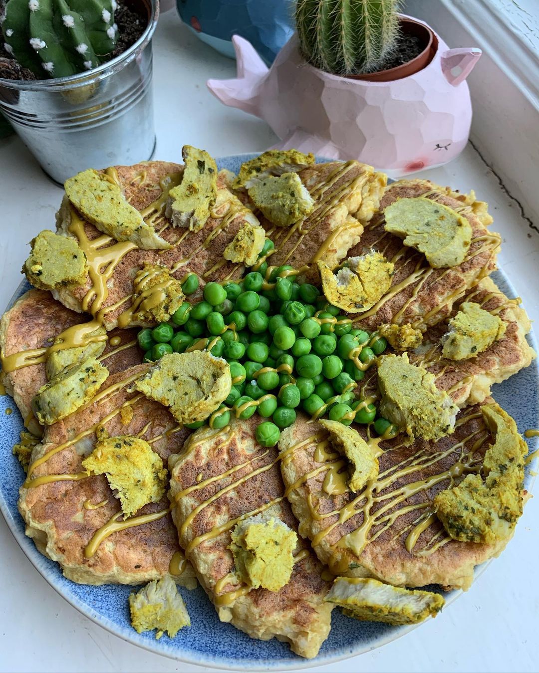 Thai Spiced Cauliflower Pancakes