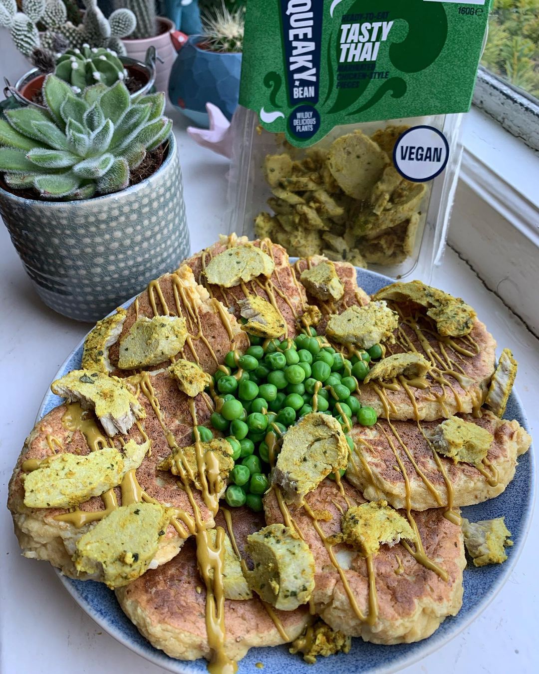 Thai Spiced Cauliflower Pancakes