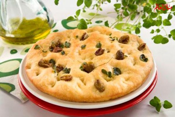 Focaccia with Olives and Herbs