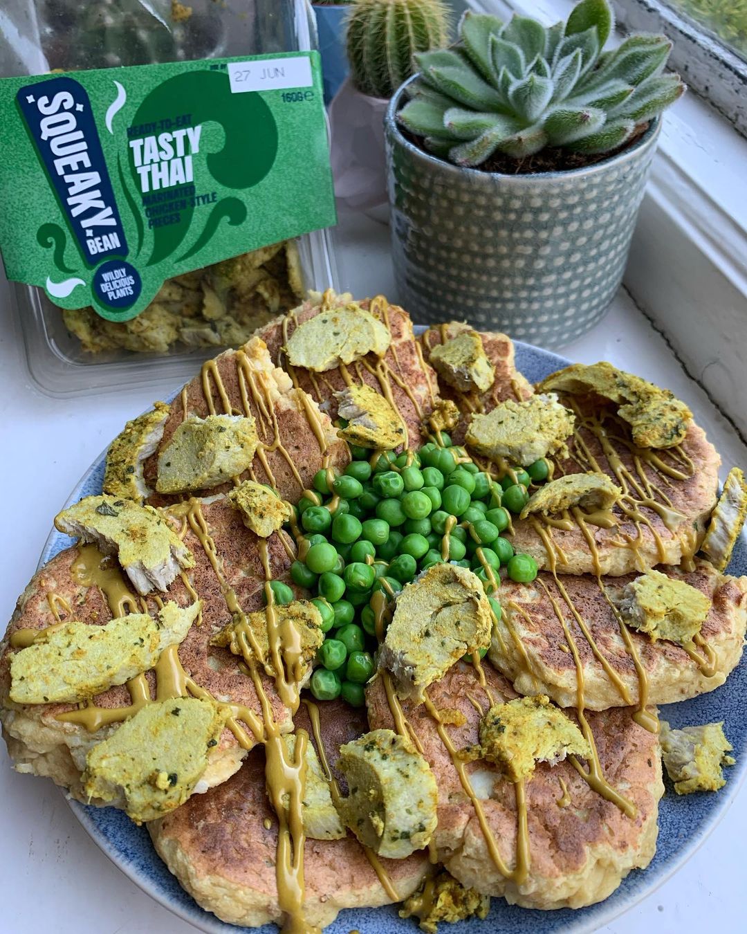 Thai Spiced Cauliflower Pancakes