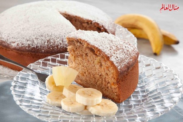 Banana and Walnut Cake