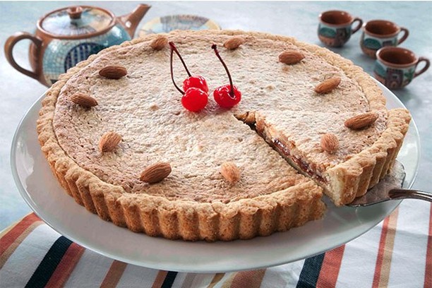 Cherry Tart with Almond Filling