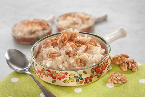 Rice Pudding with Milk and Spices