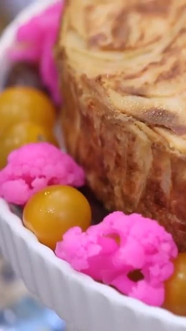 Baked Layered Potato Cake