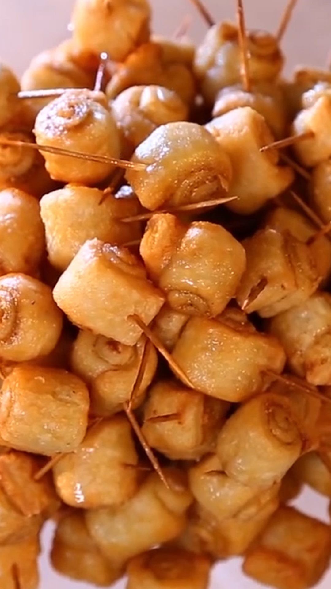 Fried Cardamom Puff Pastry Bites