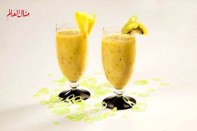 Kiwi and Pineapple Juice