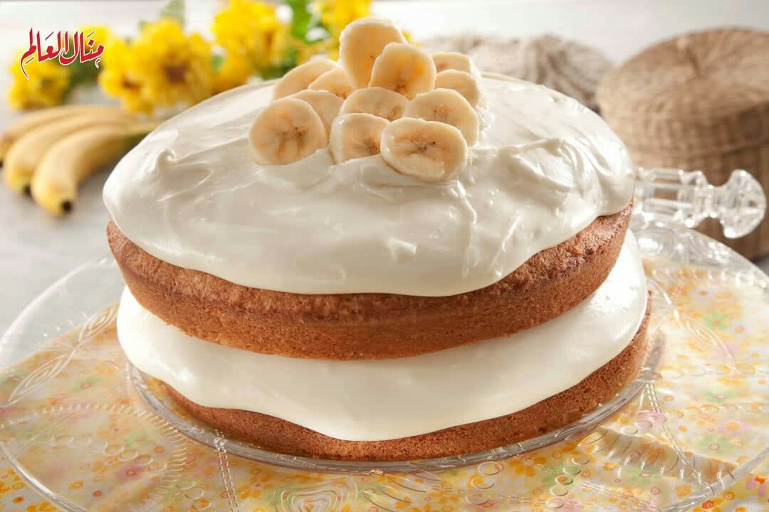 Banana Cake with Cream Cheese Frosting