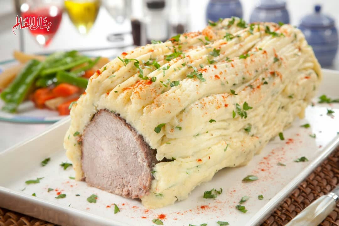 Roast Beef with Potato Puree