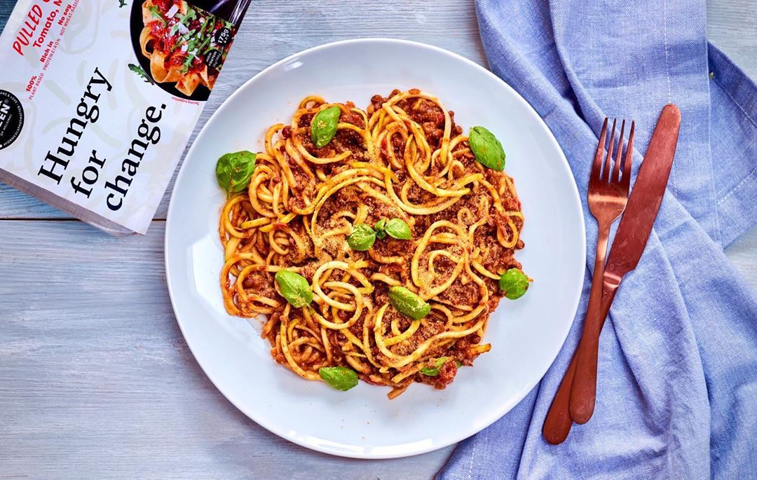 Spaghetti with Vegan Bolognese Sauce