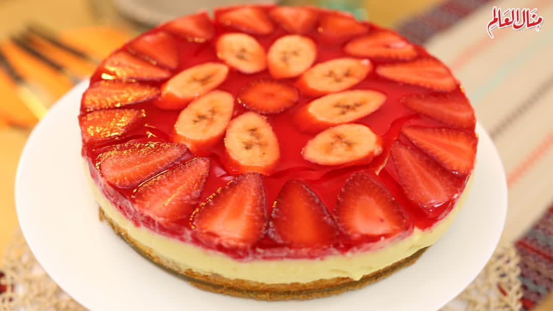 Custard and Jello Cake
