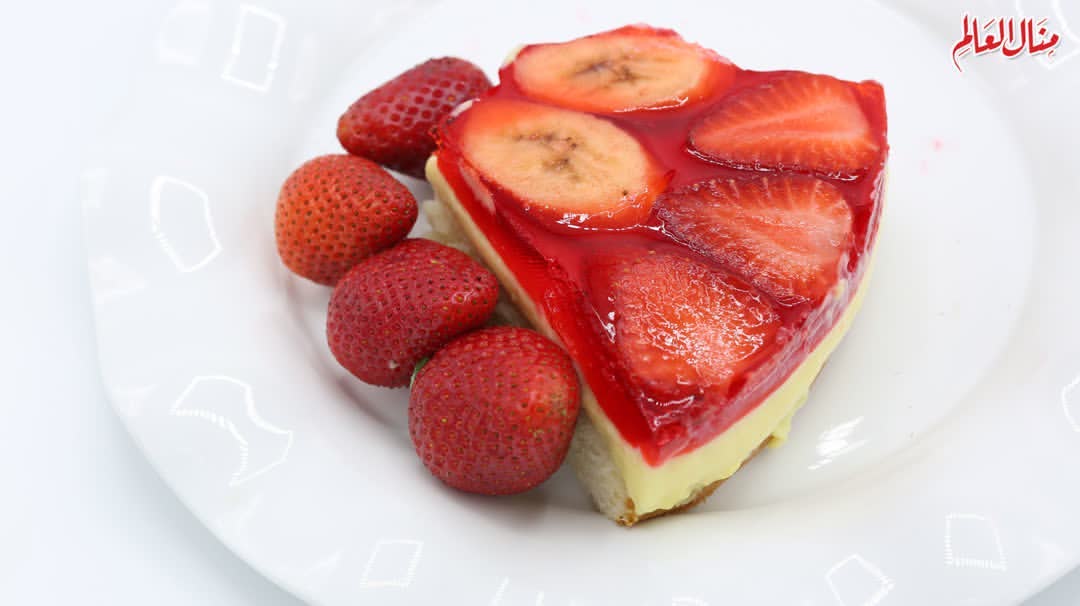 Custard and Jello Cake